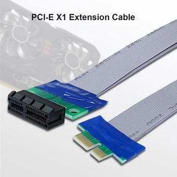 15-сантиметровый удлинитель PCIe от 1X до 1X Гибкий удлинитель карты PCIE PCI Express Riser Card