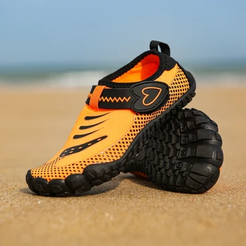 2022 Новая Пляжная Водная обувь Aqua Для мужчин и мальчиков, Быстросохнущая, Женские Дышащие Спортивные кроссовки, Обувь для плавания босиком