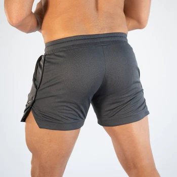 2023 Летние мужские легкие мужские шорты для бега трусцой, шорты для фитнеса в тренажерном зале, быстросохнущие эластичные шорты