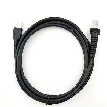 2шт Сканер штрих-кода 2 м (7 футов) USB DB9 Последовательный кабель RS232 для Datalogic PSC 7000 1100i Magellan 800i