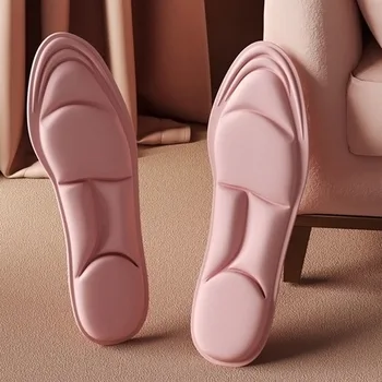 5d Массажные стельки с эффектом памяти для обуви, женские мужские дышащие подушки, спортивные стельки для бега, Ортопедическая прокладка для обуви