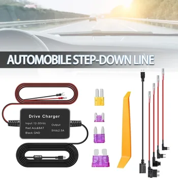 5V 2A Micro USB Car Hard Wire Kit Box Универсальное Проводное Зарядное Устройство Адаптер Автомобильные Розетки Для Видеорегистратора DVR