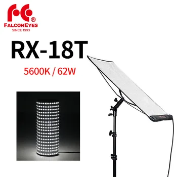 Falcon Eyes RX-18T 62W LED Video Light 504шт Гибкая Рулонная Тканевая Лампа с Контроллером + X-образная Опора + Световая Подставка длиной 2 м