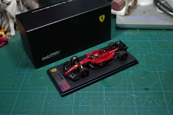 LOOKSMART 1/43 Литая под давлением модель гоночного автомобиля f1 2022 Бахрейн Ferrari F1-75 16 # Имитационная модель автомобиля Charles Leclerc с оригинальной коробкой