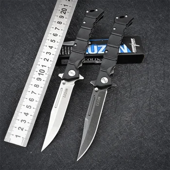 Luzon 20NQL Складной Карманный нож для кемпинга на открытом воздухе с 8cr13 лезвием и ручкой из нейлонового волокна, Тактические Охотничьи Фруктовые ножи для выживания, Инструменты EDC