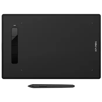 XPPen Drawing Tablet Graphics StarG960S Plus 9x6-дюймовый Перьевой планшет с 4 Клавишами Поддерживает Изучение 8192 Уровней для Windows Mac и Android