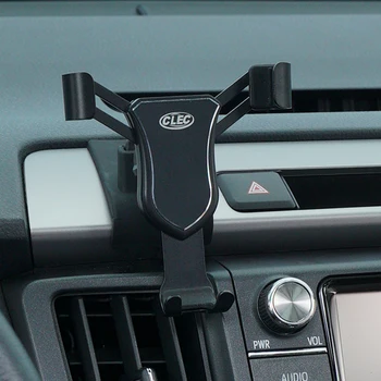 Автомобильный держатель телефона кронштейн для Toyota RAV4 2014 2015 2016 2017 2018 автомобильный держатель мобильного телефона с GPS-держателем зажим для подставки для телефона