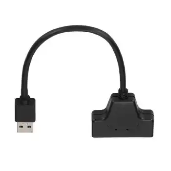 Адаптер USB3.0 на SATA Поддерживает UASP Адаптер Жесткого диска USB3.0 SATAIII для жестких дисков с интерфейсом SATA 2,5 дюйма 3,5 дюйма.