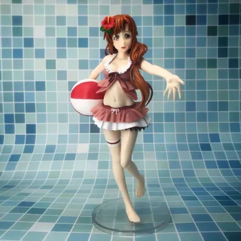 Аниме Sword Art Online SAO EXQ Юки Асуна ПВХ фигурки коллекционная модель детские игрушки кукла 23 см