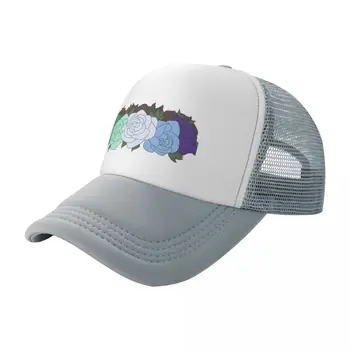 Бейсболка MLM Pride с цветочной короной, шляпы дальнобойщиков, кепка с тепловым козырьком, женская кепка на заказ, мужская кепка