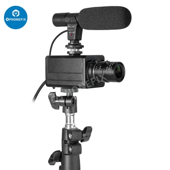 Веб-камера 5.0MP 4K 1080P 30 кадров в секунду с 10-кратным Зумом USB HD Веб-Камера с Ручной Диафрагмой 2,8-12 мм Объектив Штатив Микрофон Запись видео Захват