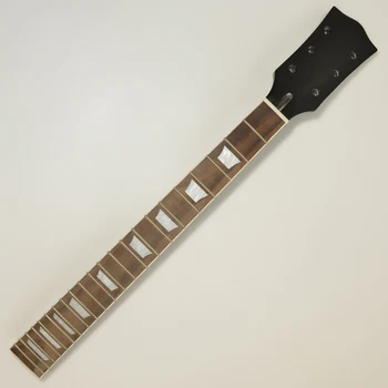 Гриф электрогитары с 22 ладами для Gibson Les Paul LP Parts Накладка из клена и розового дерева с глянцевой отделкой