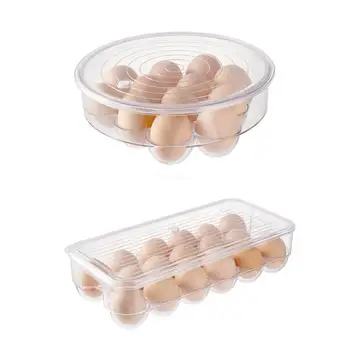 Держатель для яиц Походная посуда для пикника Барбекю Контейнер для яиц Дорожные ящики для хранения яиц Холодильник Лоток для яиц Челночный корабль