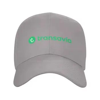 Джинсовая кепка с логотипом Transavia высшего качества, бейсбольная кепка, вязаная шапка