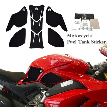 Для DUCATI Panigale V4 Ручка Бака Тяговая Накладка Для Ducati V4S V4R 2018-2020 Мотоциклетные Боковые Газовые Наколенники Аксессуары