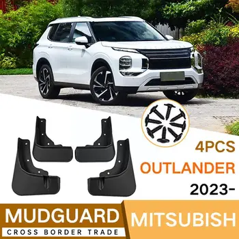 Для Mitsubishi Outlander 2022 2023 Брызговики Грязевые шины Декоративное наружное крыло Брызговики Аксессуары V6E9