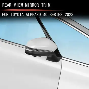 Для Toyota Alphard 40 Серии 2023 + ABS Хромированная Боковая Дверь Кузова Боковые Полосы Юбки Защита От царапин Аксессуары Молдинг O1C4