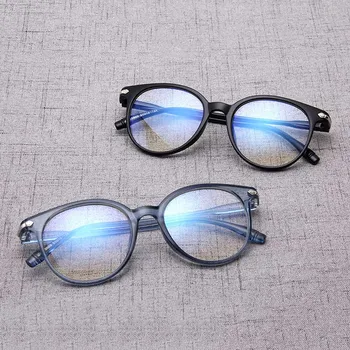 Женские очки в оптической оправе с прозрачными линзами, Женские Винтажные Компьютерные очки с защитой от радиации, NOV99