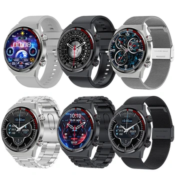 Круглые часы с функцией ответа на вызов Bluetooth 100 + спортивных умных часов для мужчин и женщин для ASUS 5/6 / Max / zenfone Motorola Moto G Stylus 5G Plus 2022