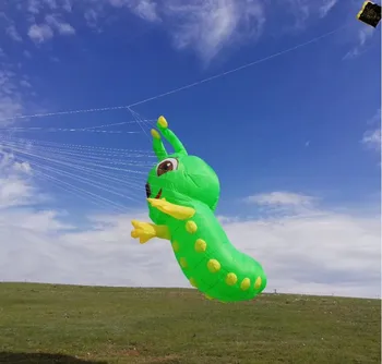 мультяшный программный воздушный змей длиной 5 м, мягкие воздушные змеи, надувные подвески, ветрозащитные носки, летающая игрушка, развлечения на открытом воздухе, большие воздушные змеи, нейлоновая ткань ripstop.