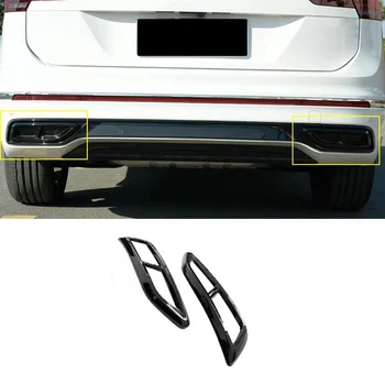 Наклейка на глушитель выхлопной трубы заднего бампера автомобиля для Tiguan L 2022