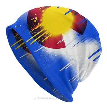 Национальный флаг Уличные Шляпы Капающий Капот Колорадо Высокое Качество Черепа Шапочки Кепки