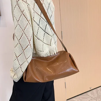 Новая женская модная сумка через плечо из натуральной кожи большой вместимости, уникальная роскошная сумка через плечо для леди высокого класса.