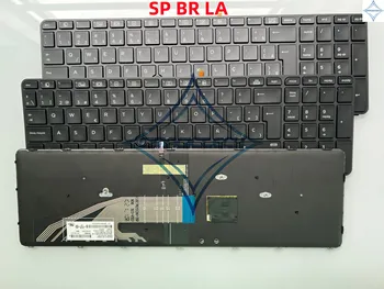 Новая клавиатура SP Spanish US La Latin BR с Бразильской подсветкой для HP ProBook 450 G3 455 G3 470 G3 450 455 470 G4 650 655 G2 G3