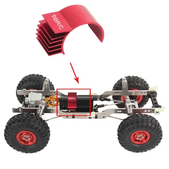 Обновление охлаждающего ребра радиатора двигателя 370 Алюминиевый радиатор для автомобиля с дистанционным управлением Радиоуправляемая игрушка Ремонт бесщеточной модели Замена деталей