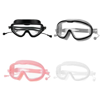 Оптические очки для плавания в большой оправе для женщин и мужчин, изысканные очки для бассейна для взрослых