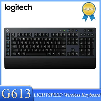 Оригинальная беспроводная механическая клавиатура Logitech G613 LIGHTSPEED 2,4 ГГц Bluetooth 6 программируемых игровых клавиш G Keys