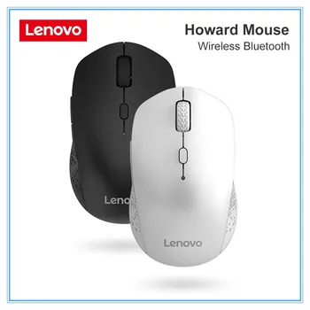 Оригинальная мышь Lenovo Howard Bluetooth, беспроводная двухрежимная мышь, портативная офисная игровая мышь 1000 точек на дюйм для аксессуаров для ноутбуков