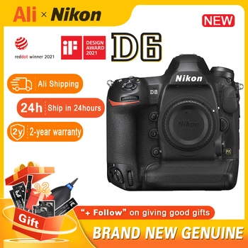 Полнокадровая новая флагманская профессиональная цифровая зеркальная камера Nikon D6 высокого качества 4K сверхвысокой четкости (одиночный аппарат)