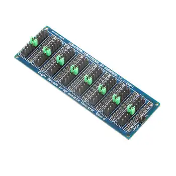 Программируемая Плата резисторов 0.1R -9999999R 8 Секций Высокоточный Электронный компонент 0.1R