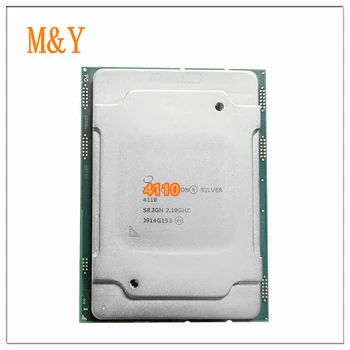 Процессор Xeon Silver 4110 SR3GH Silver4110 11M Кэш 2,10 ГГц 8-ядерный процессор 85 Вт LGA3647 бесплатная доставка