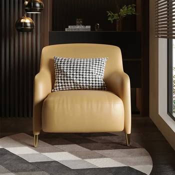 Тканевый диван-кресло с антибактериальной технологией Современная простота скандинавская гостиная спальня домашняя сеть red ins стиль single leisure cha