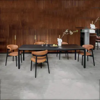 Уличные современные обеденные стулья Скандинавского дизайна, деревянные роскошные обеденные стулья для отдыха, шезлонги для спальни, Salle Manger, Кухонная мебель
