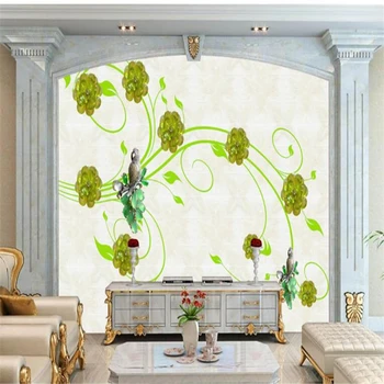 фотообои на заказ beibehang Romantic Flower TV Li, Римская колонна, Джейн, Европейские украшения, 3D обои papel de parede