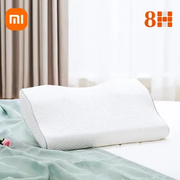 Хлопковая подушка Xiaomi 8H H2 с гибкой памятью, мощная антибактериальная защита от стресса, медленное повторное отскакивание, защита шейного отдела позвоночника