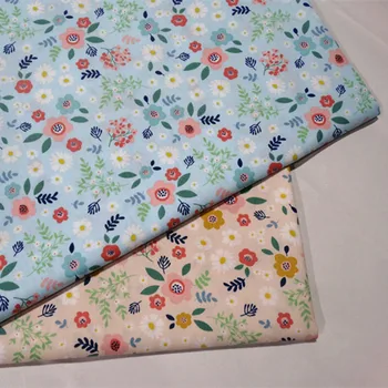 Хлопок лоскутное одеяло ткани напечатанные детские хлопок лоскутное ткань для DIY шитья простыня платье делает ткань хлопок