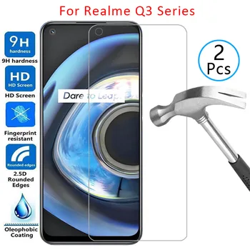 чехол для realme q3 pro q3i 5g защитная пленка для экрана из закаленного стекла на realmeq3 realmi q3 i 3q q3pro защитная сумка для телефона